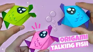 Origami Talking Fish &ndash; Super Easy and Super Cute!