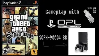 GTA San Adreas( v-3.00)  PS2 gameplay ●with OPL●