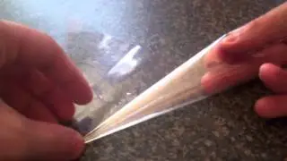 How to roll a henna cone for body art