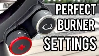 Weber Q Burner Settings - Where to set them!