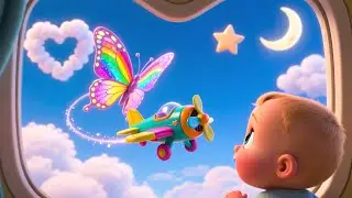 Flying Airplane Fun With Baby | Nursery Rhyme Song for Kids