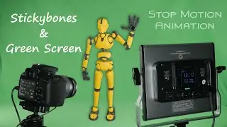 Stickybones overview and green screen production