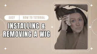 How To Install And Remove A Synthetic Wig With Got 2B Glued - Synthetic Wig Tutorials for Beginners