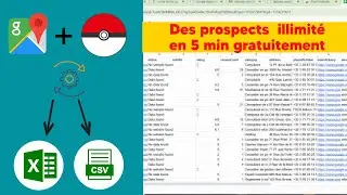 G&eacute;n&eacute;rer gratuitement des prospects en illimit&eacute; avec google maps