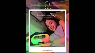 New multi-function 3 In 1 LED Night Light APP Control RGB Atmosphere Desk Lamp Smart Multifunctio...