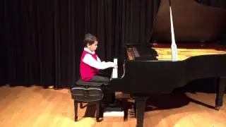 Suzuki Method Piano bk 2 Graduation Recital(8 yr old plays entire book)