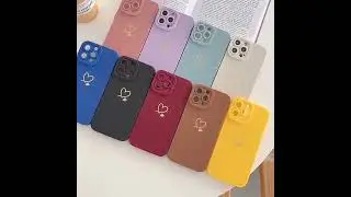 Soft Love Heart Phone Case For iPhone 11 12 13 14 Pro Max XS Max X XR 7 8 Plus SE