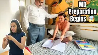 Doctor Sheetal Ki Medical Masters Entrance Exams Preparation Begins 😍 | Naye Saal Ki Shuruaat 💪📚
