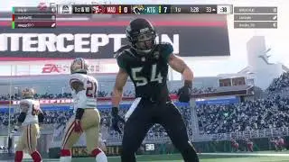 The BEST LINEBACKER EVER!!! in Mut Squad - Madden 18