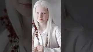 A Chechen Girl with Different Eyes