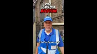 🔥Fire Escape Inspections REQUIRED BY LAW every 5 years! #FireEscape #FireEscapeInspection