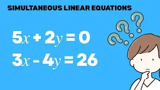 Simultaneous Linear Equations | Substitution vs Elimination | Which Method is Easier?