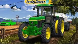 Starting Cow Farm with 10 Cows Only | JohnDeere Farm Fs23 #28