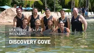 Celebridades participam do Hearts of Reality Weekend no Discovery Cove