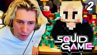 xQc Plays Minecraft Squid Games #2 | Twitch Rivals