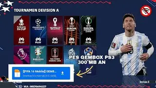 Download PES GEMBOX PS 3 Android &bull; FIFA 16 MOD PES GEMBOX PS3 Beta Version