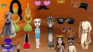 Talk tom cartoon#cartoonvideo#billa#billucomedy#lipstick#bsbillu#talkingtom#billimakeup#billu 178