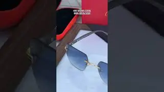 CARTIER 5122 GOLD BLUE SEDD new stylish sunglasses trending sunglasses #cartier #sunglasses #sunglas