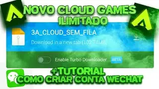 SAIUU! Novo Cloud Game ILIMITADO e SEM FILA - JOGUE GTA 5, DRAGON BALL SPRK0 E MUITO MAIS - 3A CLOUD