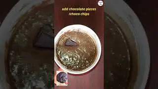 how to make mug cake | double chocolate mug cake #shorts