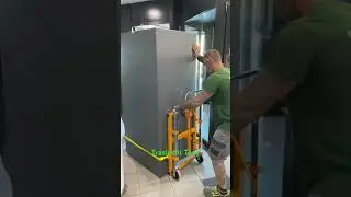 Carrello. Come spostare una Cassaforte da 2 tonnellate.