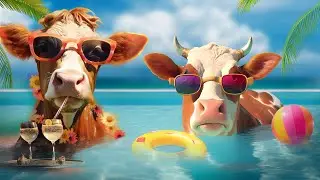 FUNNY COW DANCE #3 │ Cow Song & Cow Videos 2025│ By Twiddlie