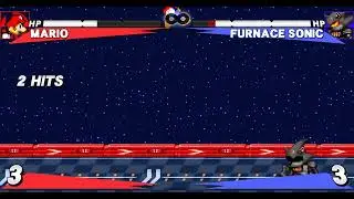 (Sonic Gather Battle) Mario Vs Furnace