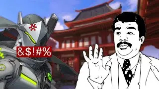 TROLLING R*CIST GENJI PLAYER! (TRIGGERED CHILD ON OVERWATCH GETS TILTED)