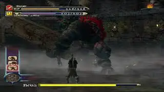 Castlevania Curse of Darkness: Hector Lv.22 vs Minotaur Lv.99