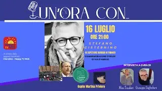 UN'ORA CON...  Stefano Cisternino