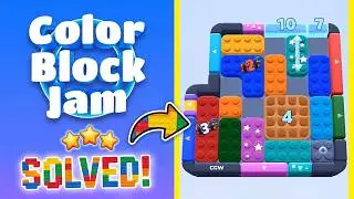 Color Block Jam Уровень 917 (920) | Все головоломки решены! 🎯