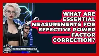 What Are Essential Measurements For Effective Power Factor Correction?