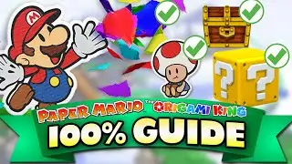 💯 Green Streamer 100% Guide - ALL Treasures, Toads, [?] Blocks, & Not-Bottomless Holes!