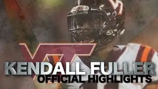 Kendall Fuller Official Highlights | Virginia Tech DB