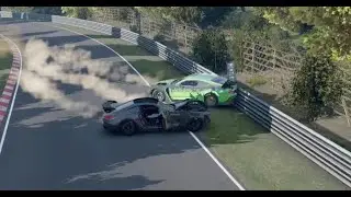 BeamNG Fatal and terrible racing crashes