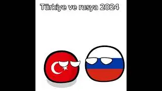 T&uuml;rkiye and russia #keşfet #countryballs #comedy #funny #edit #russia #turkey