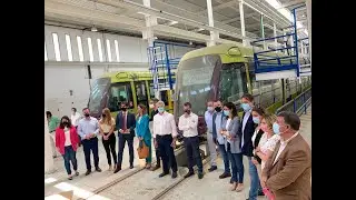VISITA A LA INSTALACIONES DEL TRANVÍA DE JAÉN