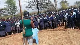 TechLit Africa's CEO and founder speech at Kelelwa, Mogotio