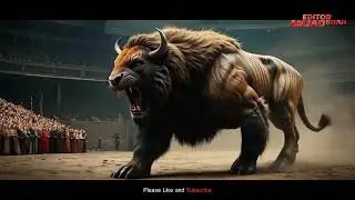 Hybrid Ideas: Bison Vs Tiger - Mind Blowing Creatures, Incredible Animals Hybrid Fusion. AI Beasts