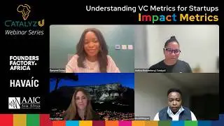 Webinar 7: VC Metrics Series Part 4 - Impact Metrics