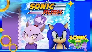 Sonic & Blaze Reignited Adventure Sonic Rush 20th Anniversary | Blaze Becomes a VTuber!?