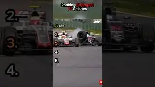 Ranking Strangest F1 Crashes 💥🏎️