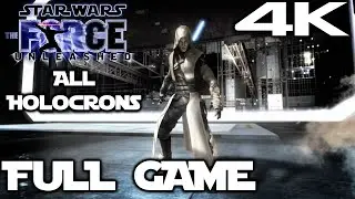 Star Wars: The Force Unleashed | Full Game | All Holocrons (4K 60FPS)