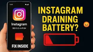 🔧 Emergency Fix &mdash; Stop Instagram From Killing Your Battery (3-Minute Fix)