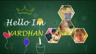 Birthday Slideshow Video - Kids Birthday Slideshow Video Maker