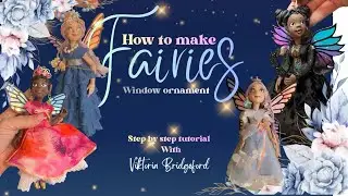 How to make Fairies window ornament