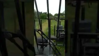 Quickfencer horse fencer unrolling and tensioning high tensile sheep net