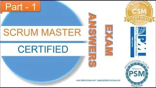 Scrum Master Exam Answers Part-1