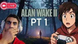 #LIVE DISCOVERING ALAN WAKE  2 on PS5 MY FIRST GAMEPLAY