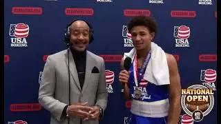 Post fight interview with David Austin after winning the 2025 national open championship⭐️
